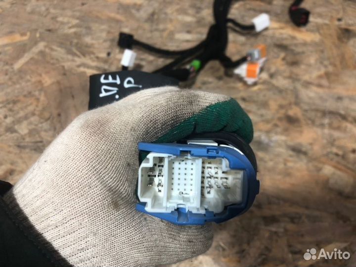 Проводка двери передняя левая Mazda 6 GJ Рестайл 2