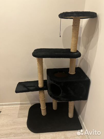 Домик для кошки с когтеточкой