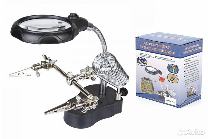 Лупа-держатель 