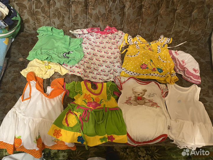 Вещи пакетом на девочку