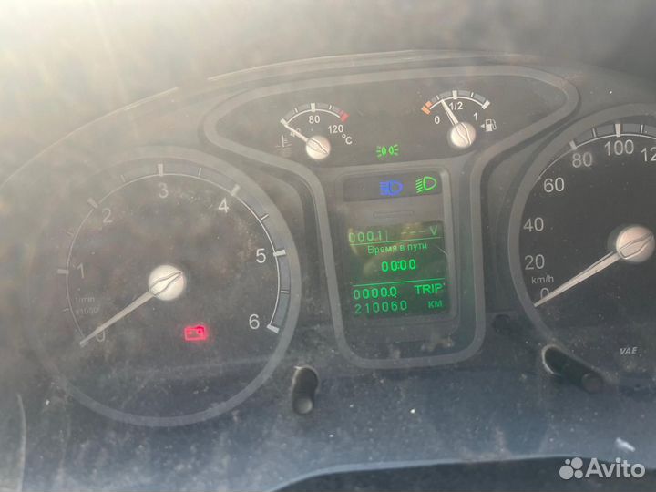 ГАЗ ГАЗель 3302 2.7 МТ, 2020, битый, 210 060 км