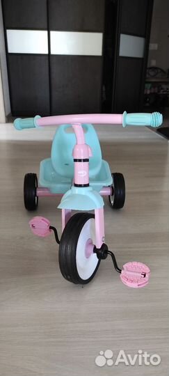 Детский трехколесный велосипед бу