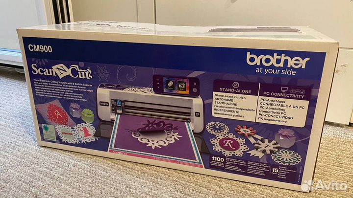 Плоттер Brother SM900 ScanNCut с комплектом матов