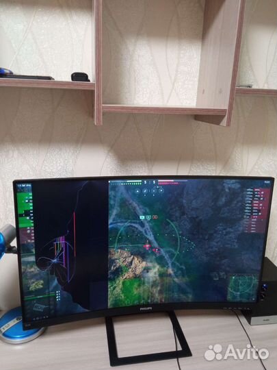 Монитор philips 322E, на запчасти