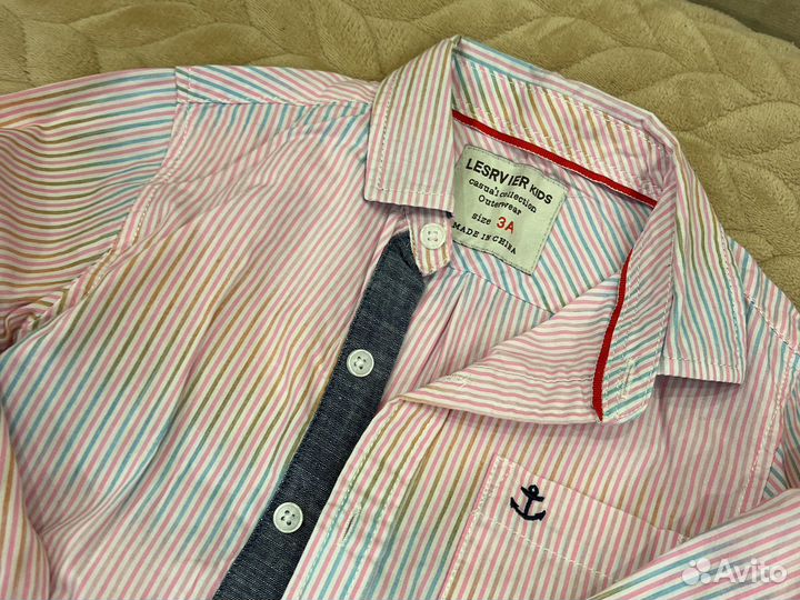 Рубашка детская для мальчиков