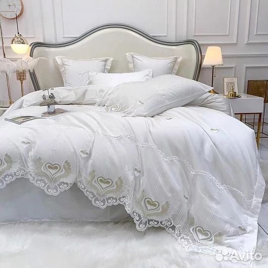 Постельное белье евро новое