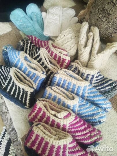 Вязаные изделия ручной работы