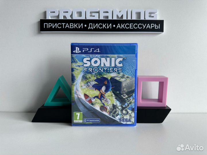 Sonic frontiers новый диск для sony ps4