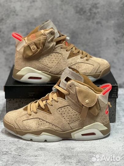 Кроссовки Nike Air Jordan 6 Low travis Scott