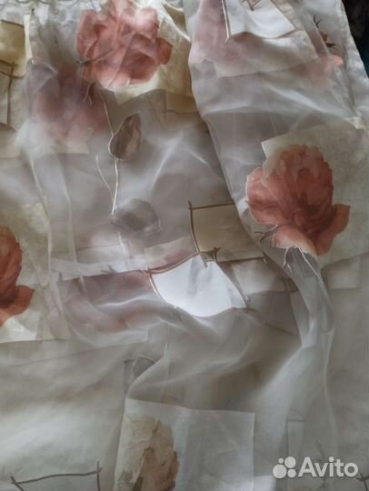 Штора тюль органза