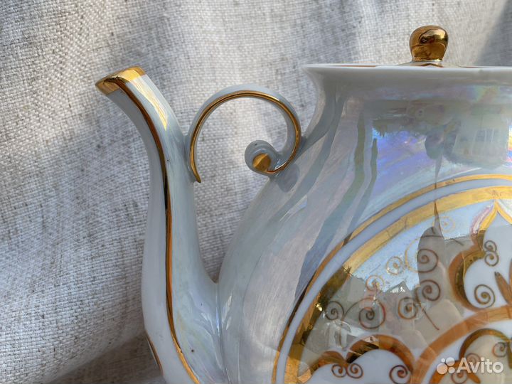 Чайник заварочный фарфоровый СССР Феникс