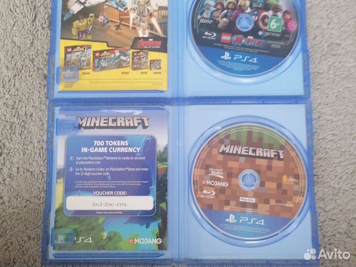 Игры для приставок ps4 minecraft, Marvel мстители