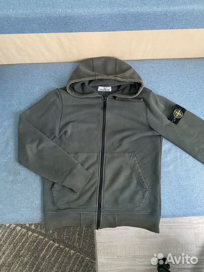 Stone island zip hoodie оригинал