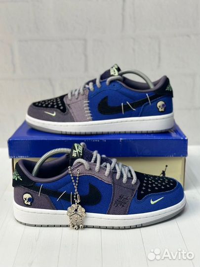 Кроссовки Nike air jordan 1 low voodoo