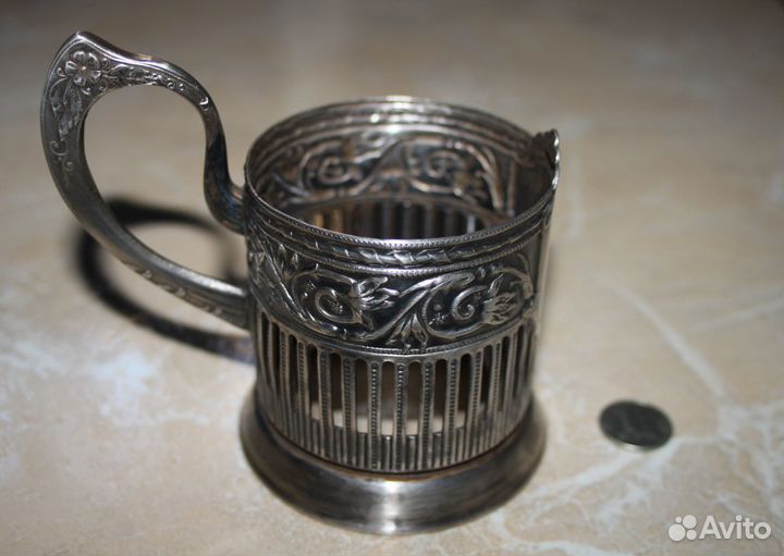 Подстаканник спасская башня/Кремль СССР 1954-1962