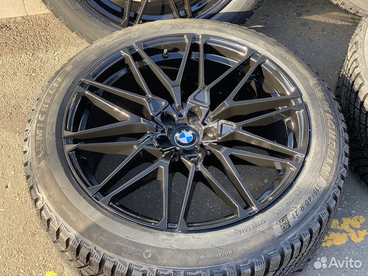 Зимние колеса для x7 r21 818 стиль +мишлен