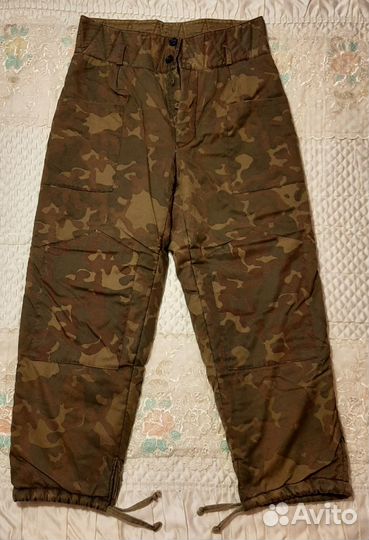Брюки армейские камуфлированные зимние