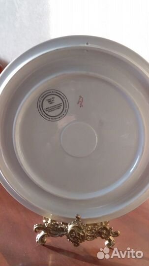 Продам настенную тарелку Дулево (лфз)