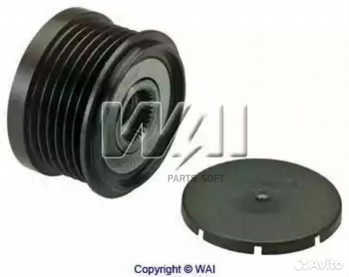 WAI 24-82275 Шкив генератора Volvo S40 V40
