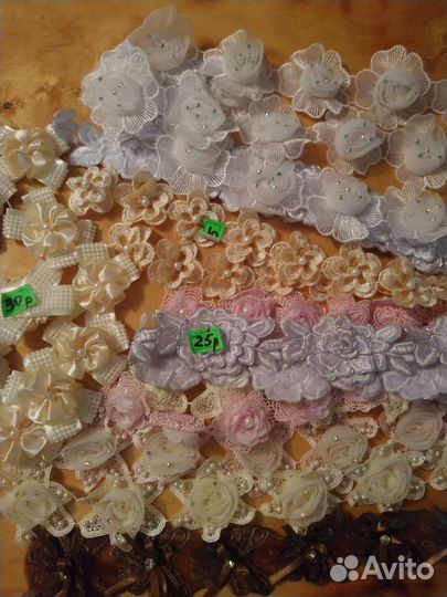 Цветы-бантики