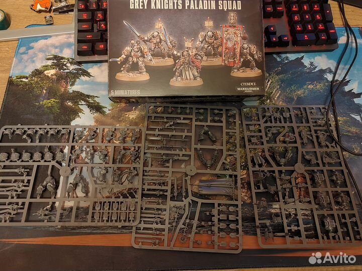 Grey knight миниатюры для Warhammer 40к