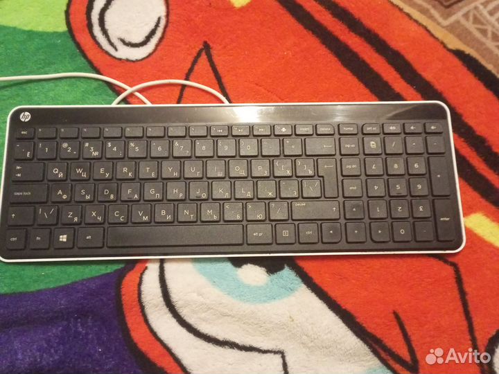 Мембранная клавиатура белая