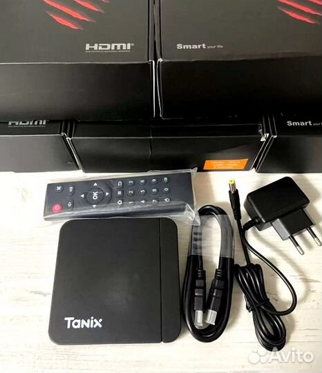 Smart tv приставка Tanix W2 4К Android 11 новая