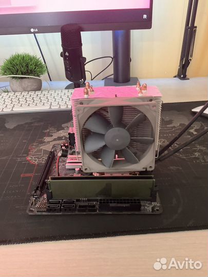 G6400 + asrock h410 mini-itx + 16gb ram