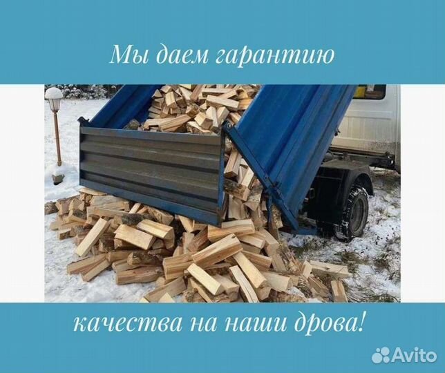 Дрова колотые березовые
