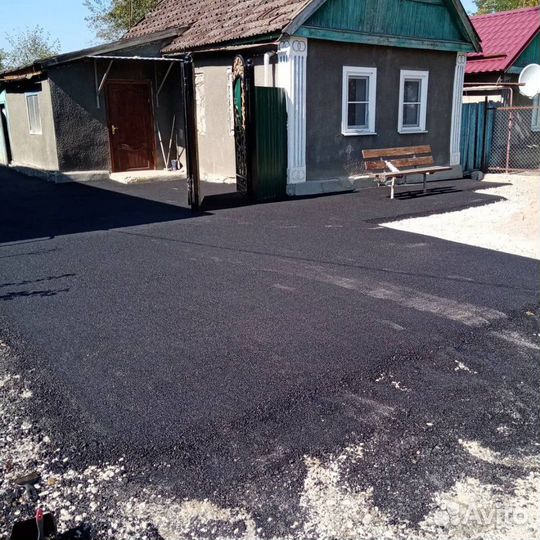Асфальт укладка