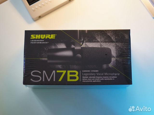Микрофон Shure SM7b Мексика (новый)