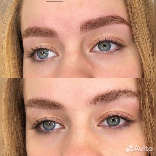 Долговременная укладка бровей / окрашивание бровей