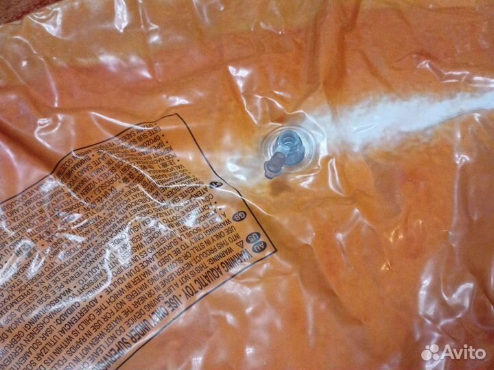 Надувной круг пончик