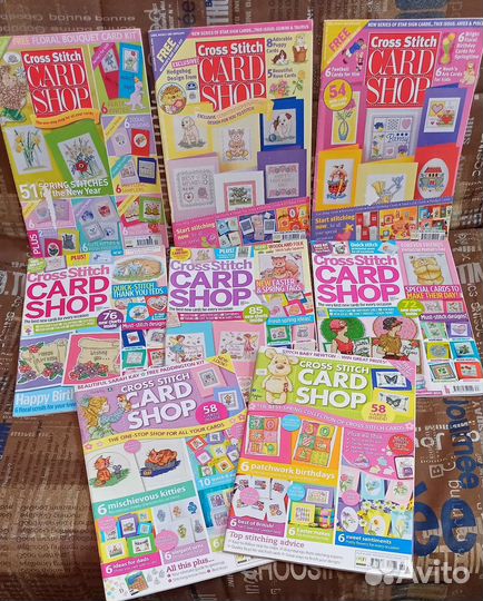 Журналы по вышивке крестом RUS/ENG/GER/SPA