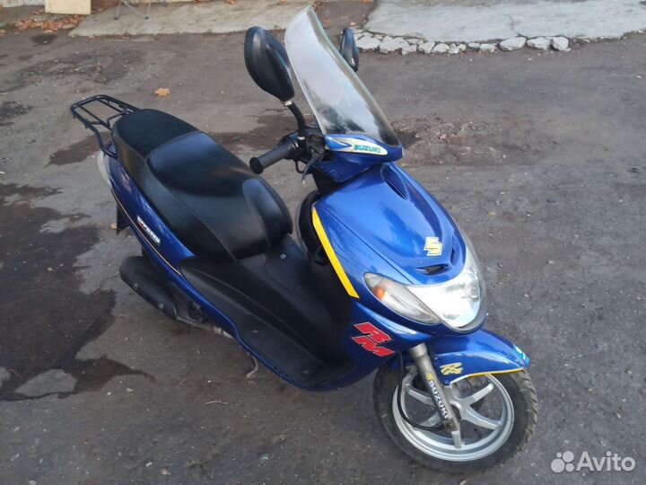 Скутер сузуки адрес