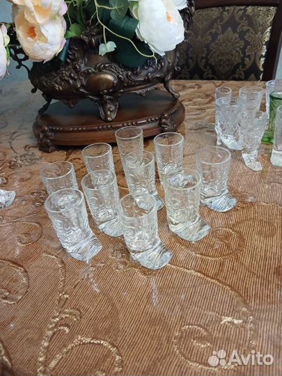 Рюмки хрусталь СССР