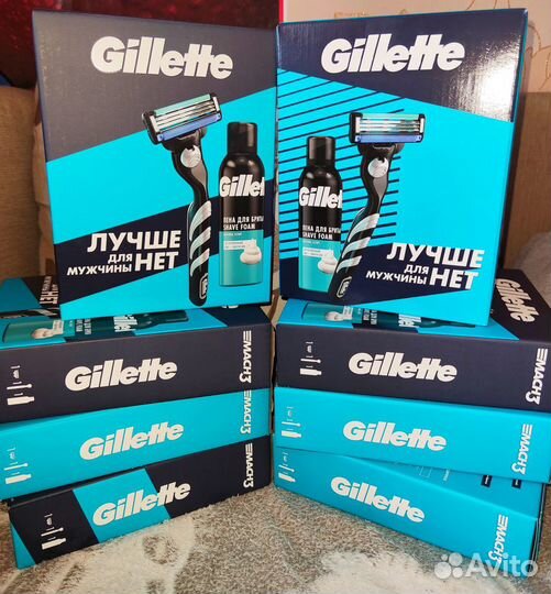 Подарочный Набор для мужчин Gillette Mach3