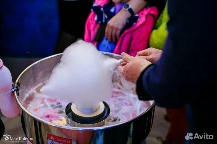 Сахарная вата на праздник