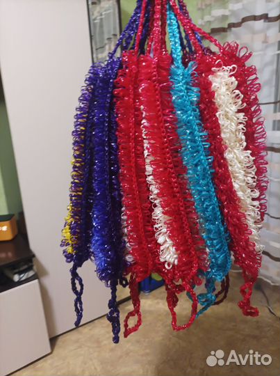 Мочалка ручной работы