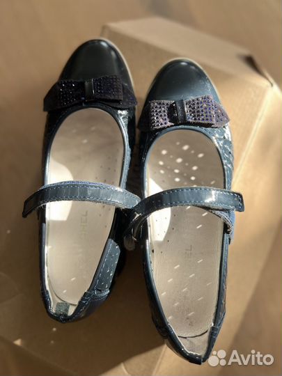 Туфли для девочки 34 кожа