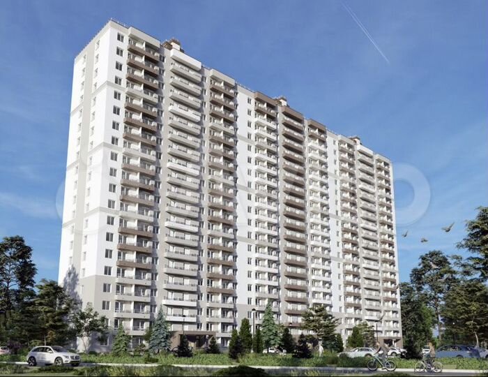 1-к. квартира, 41,7 м², 1/20 эт.