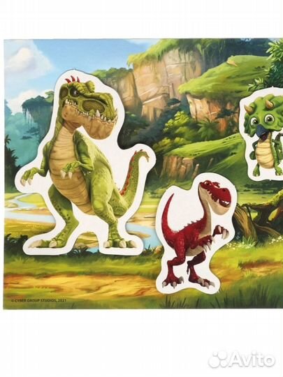 Игра с липучками Гигантозавр