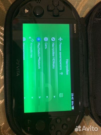 Sony playstation Vita slim Прошитая 128gb