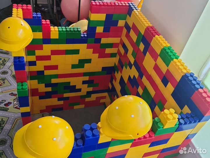 Гигантский конструктор, мегалего, большое lego