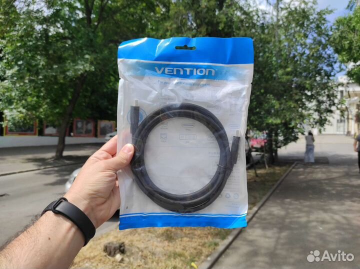 Кабель Vention 8K hdmi 2.1 2метра (aanbh) Black