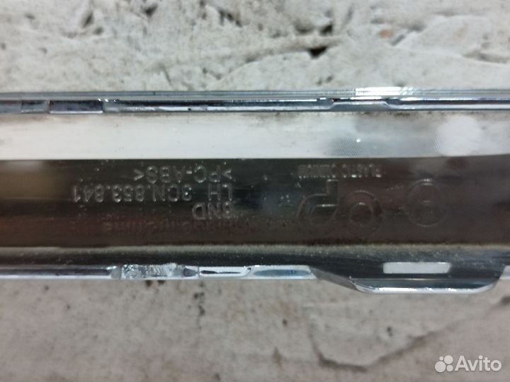 Накладка бампера volkswagen teramont 2017