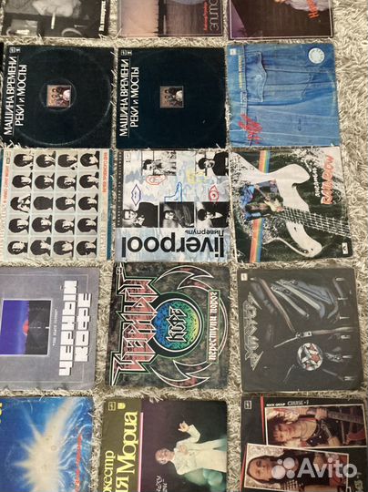 Виниловые пластинки (60+ штук)