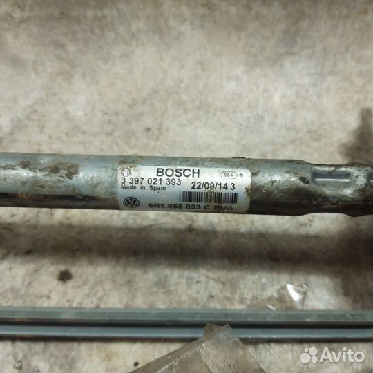 Трапеция стеклоочистителя Фольксваген Поло