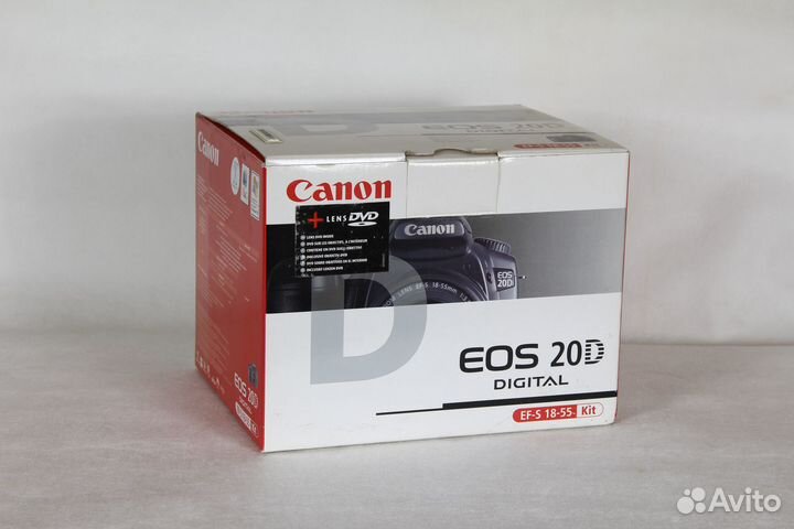 Зеркальный фотоаппарат canon EOS 20D