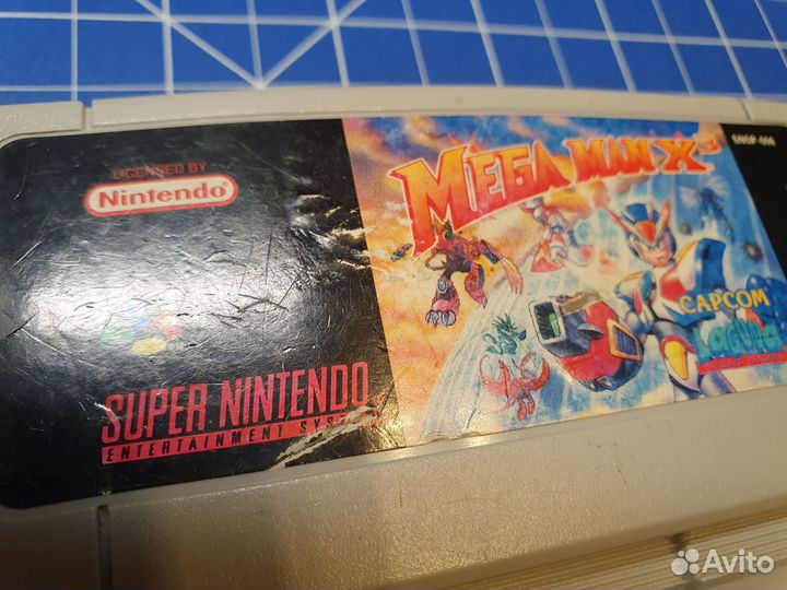Snes MegaMan X3 PAL оригинал + бокс/инстр. неориг